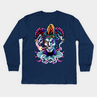 clown Kids Long Sleeve T-Shirt